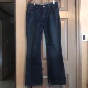 Gap dark wash sexy boot cut jeans LIKE NEW